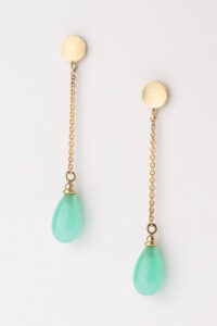 Chrysopras Pampeln , Gold