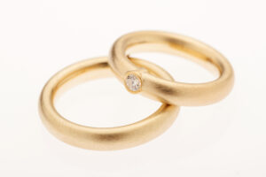 Trauringe 750/- Gelbgold Brillant